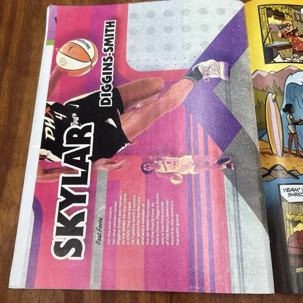 Angel Reese Rookie Card 2023 May June SI Sports Illustrated For Kids Magazine
